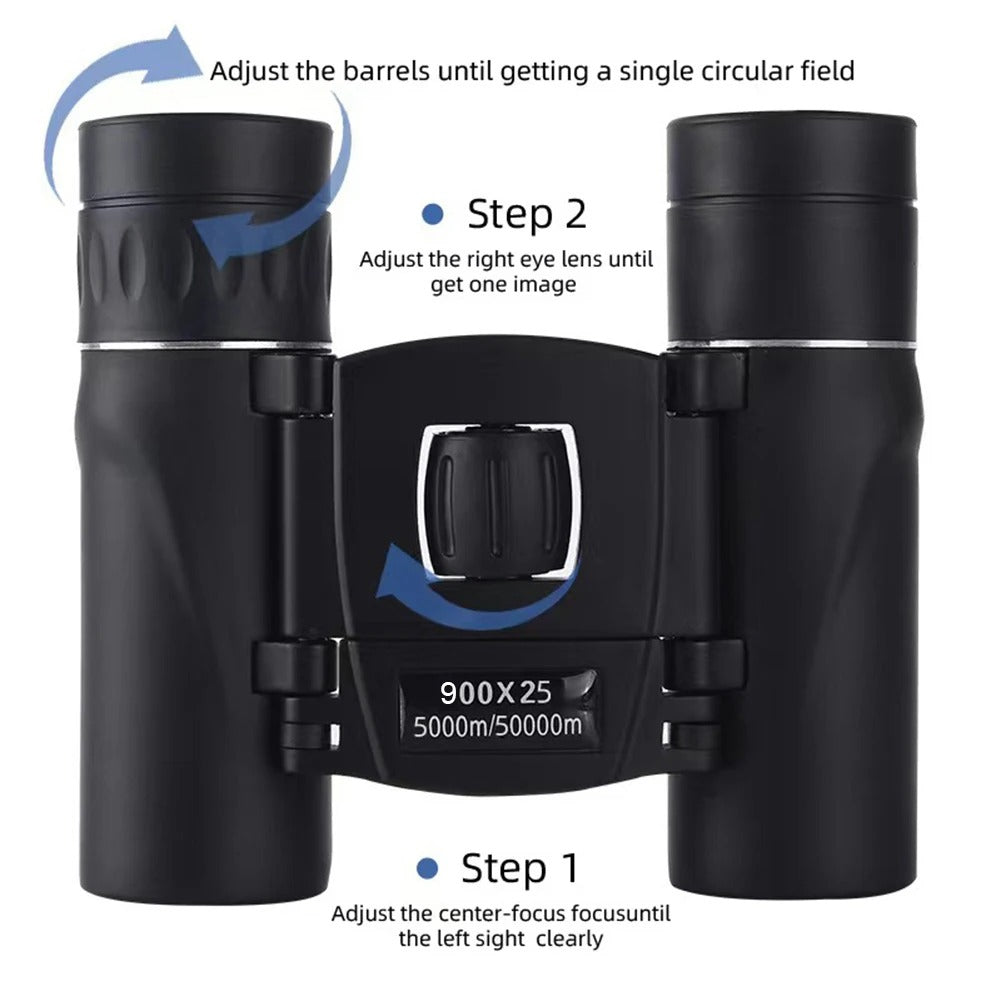 900x25 HD Binoculars