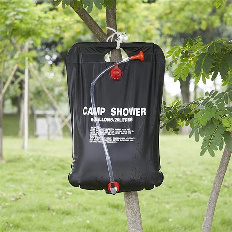 20L Black Shower Bag