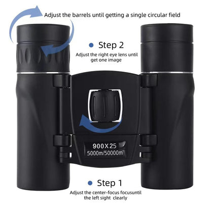 900x25 HD Binoculars