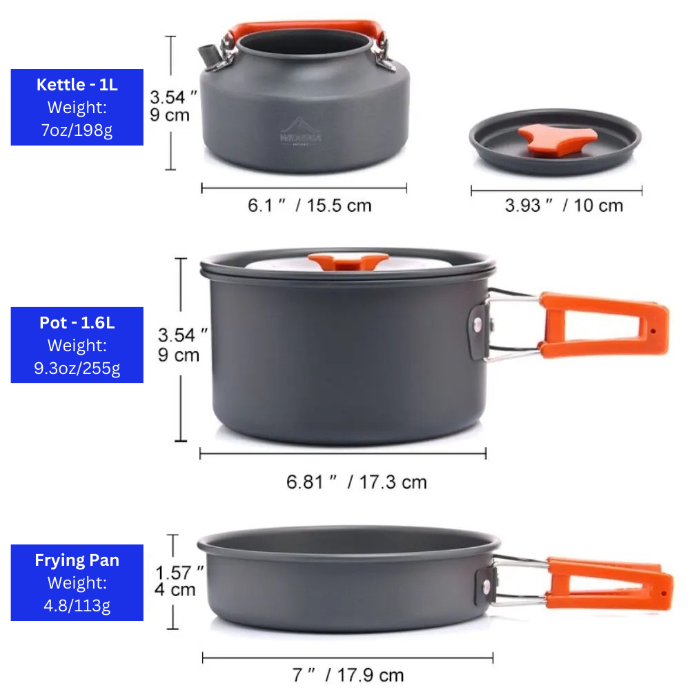 Cookware 3pcs Set