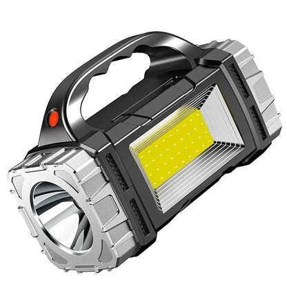 Solar High Power LED Flashlight