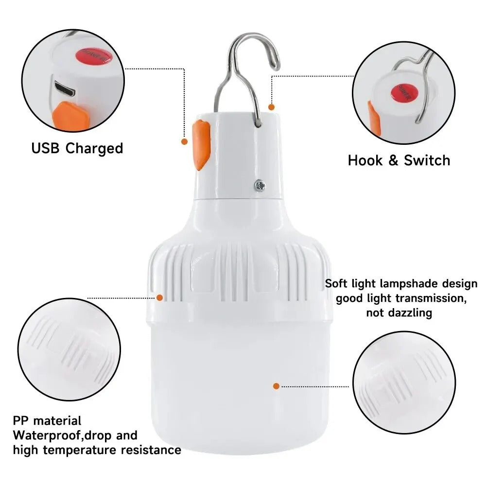 Rechargeable LED Bulb